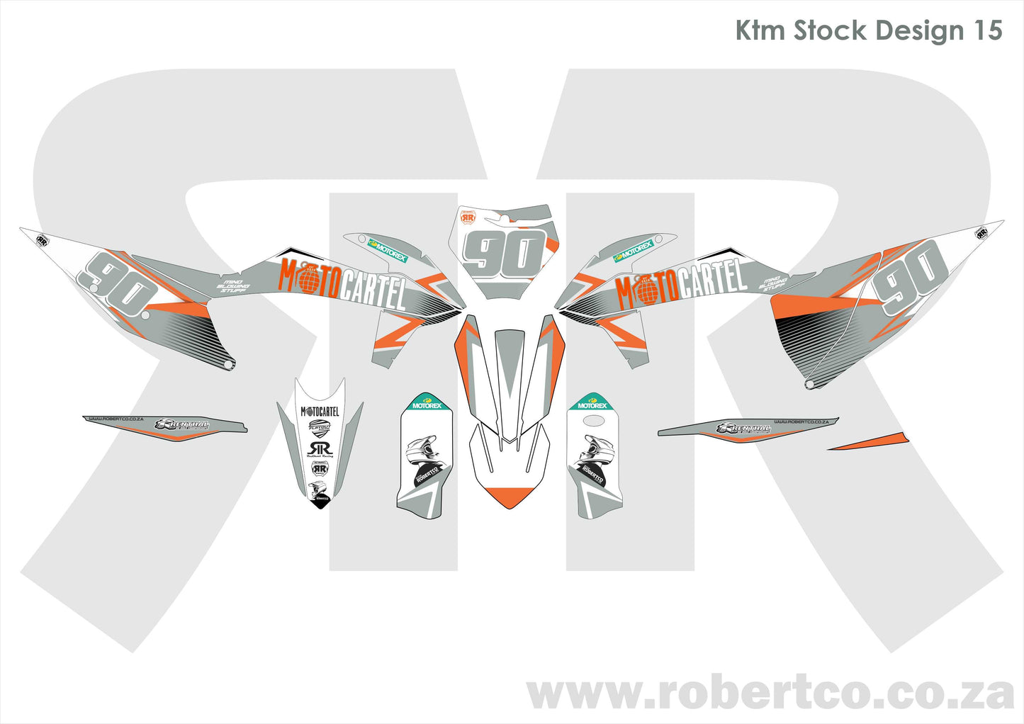 Sticker Kit - KTM 50cc