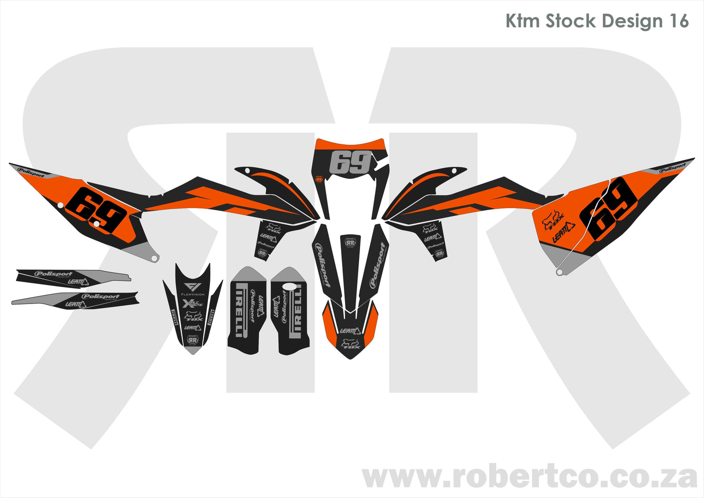 Sticker Kit - KTM SX65