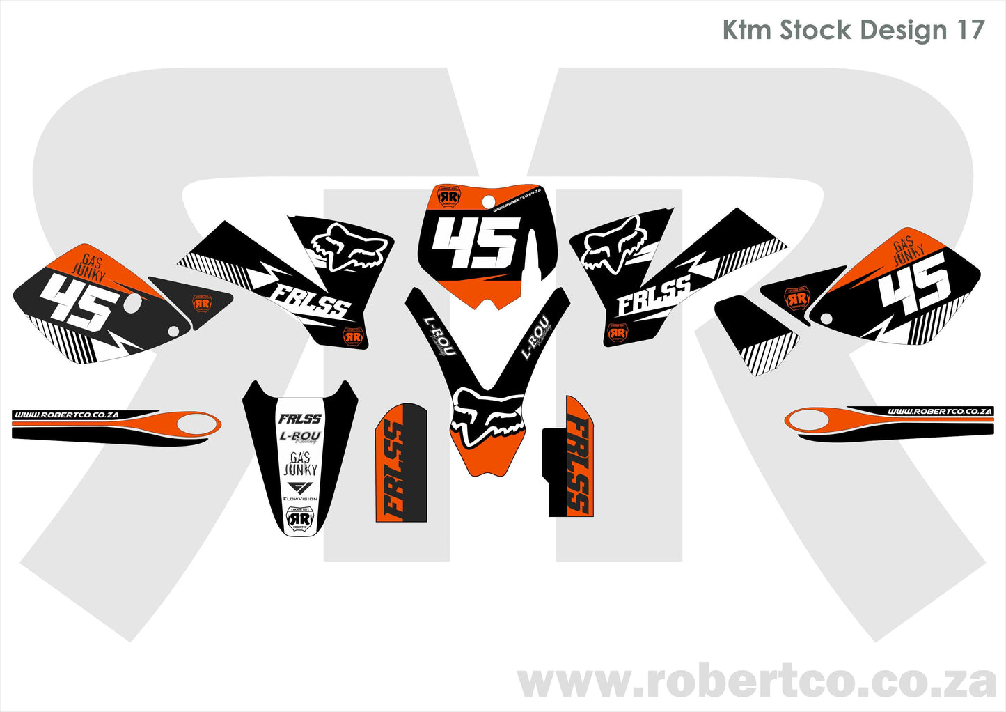 Sticker Kit - KTM 50cc