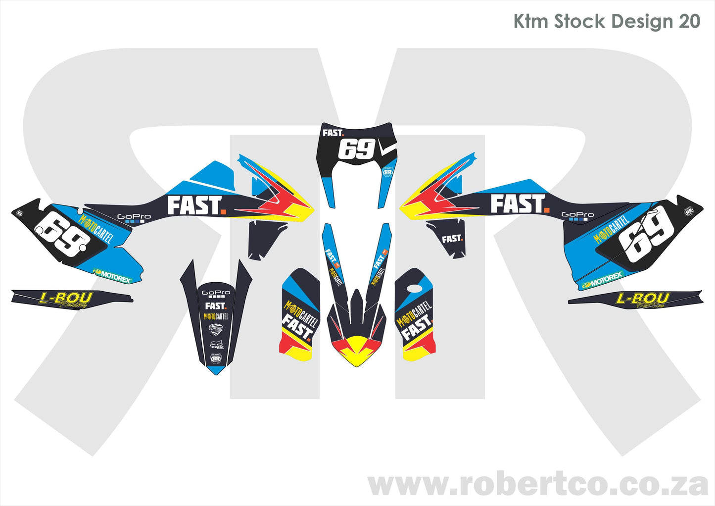 Sticker Kit - KTM SX85