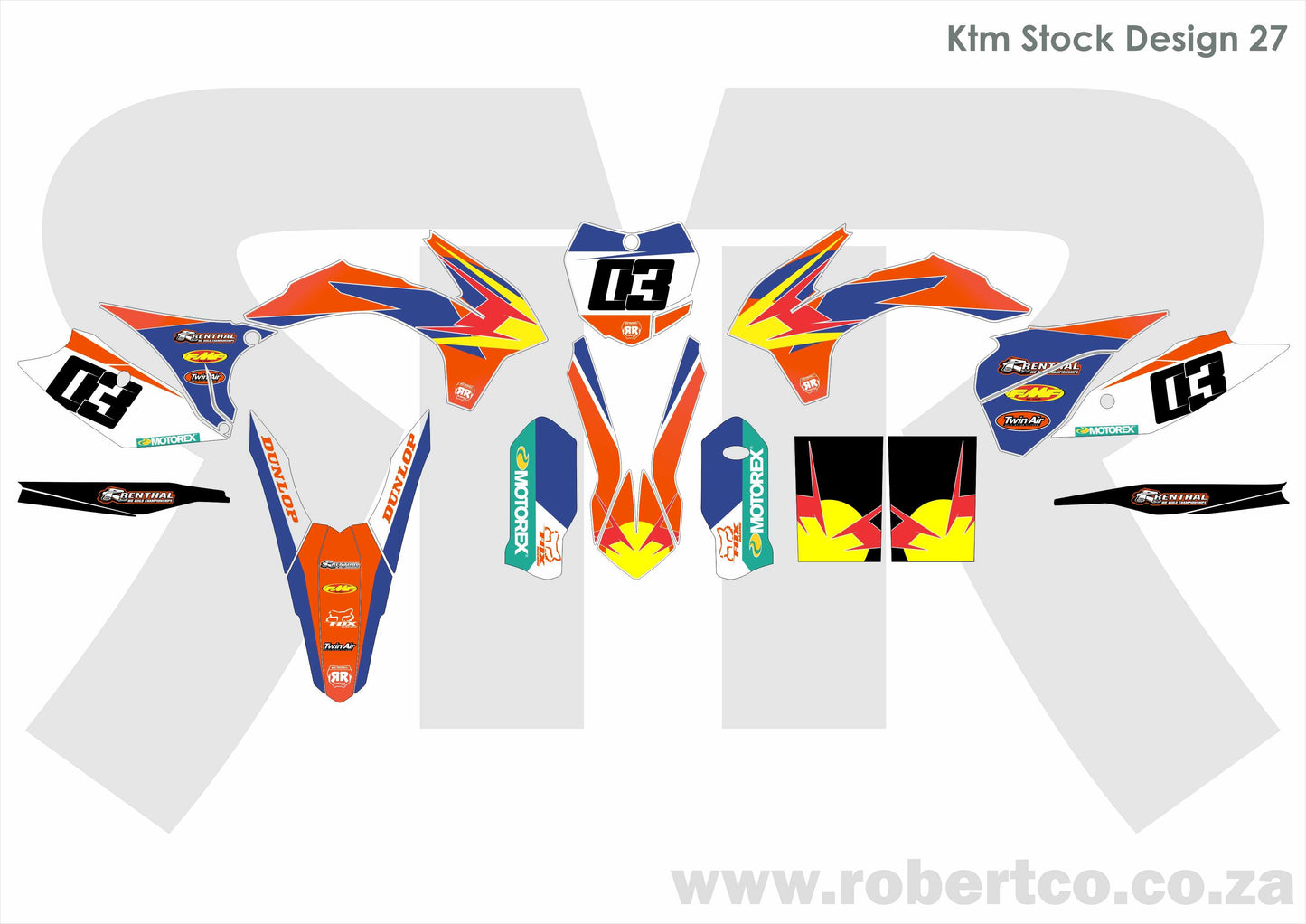 Sticker Kit - KTM 50cc