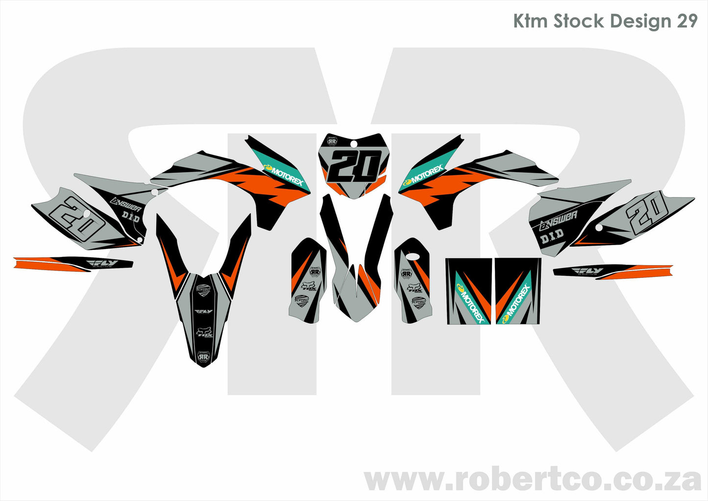 Sticker Kit - KTM SX65