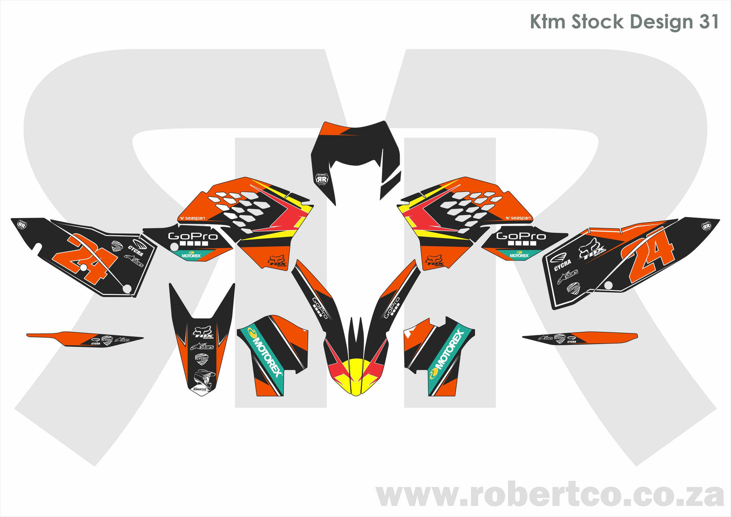 Sticker Kit - KTM 50cc