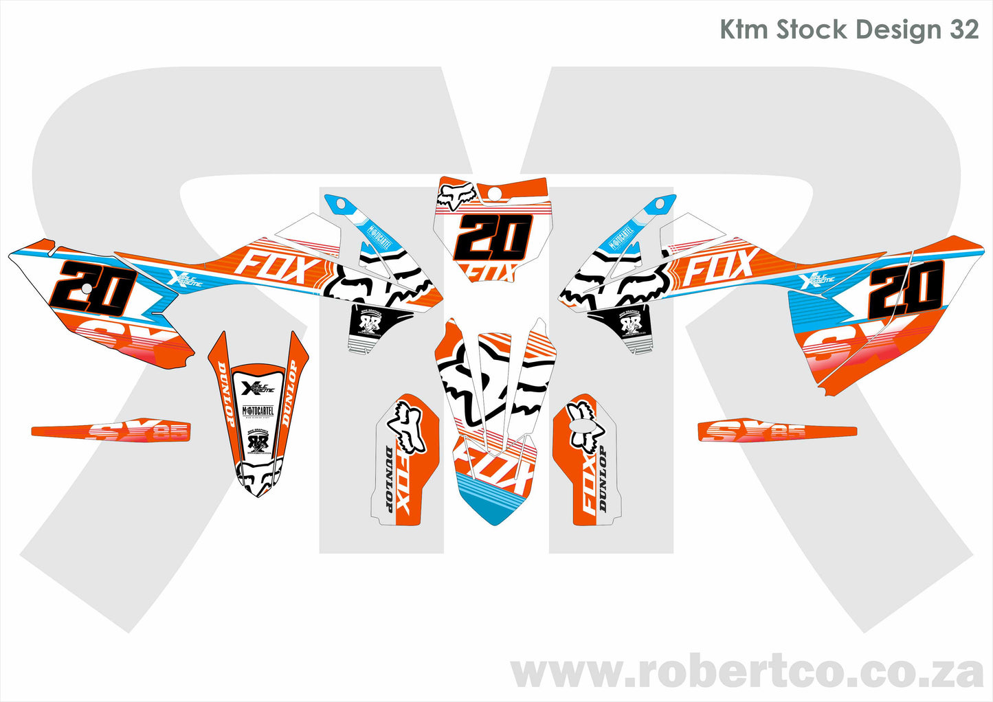 Sticker Kit - KTM 50cc