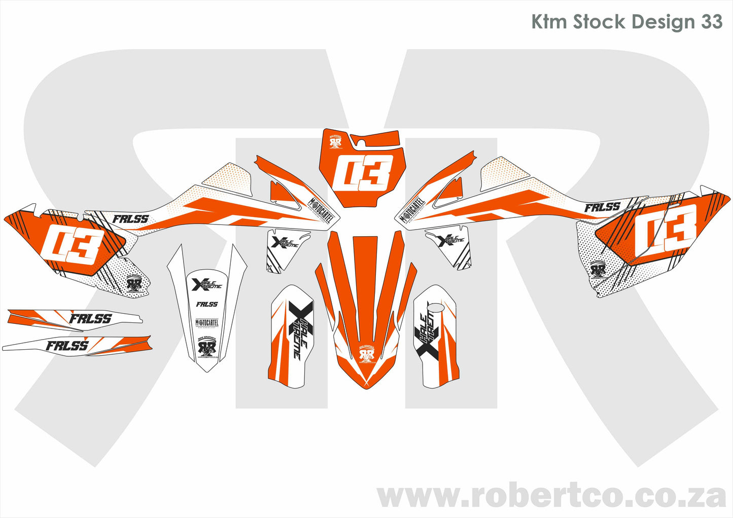 Sticker Kit - KTM 50cc