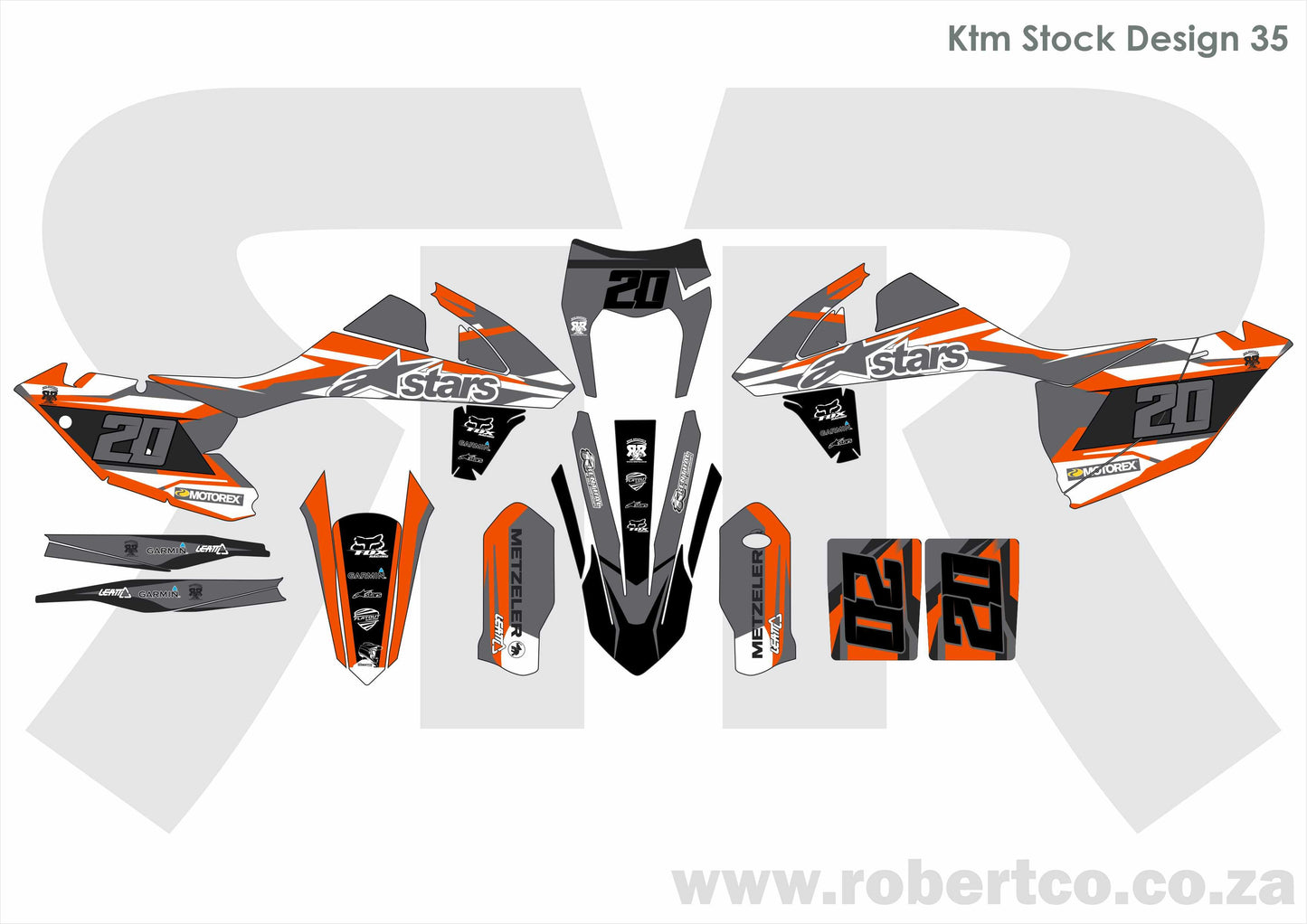 Sticker Kit - KTM 50cc