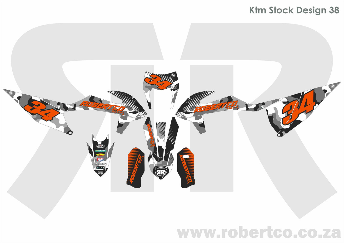 Sticker Kit - KTM 50cc