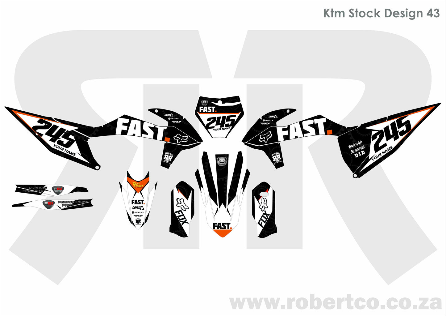 Sticker Kit - KTM 50cc