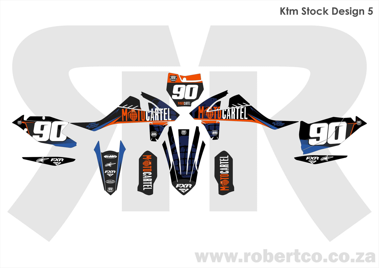 Sticker Kit - KTM 50cc