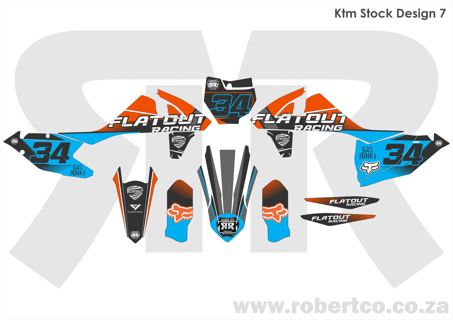 Sticker Kit - KTM 50cc