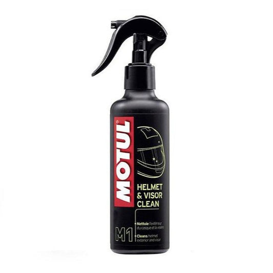 clean, cleaner, helmet, visor, spray, motul