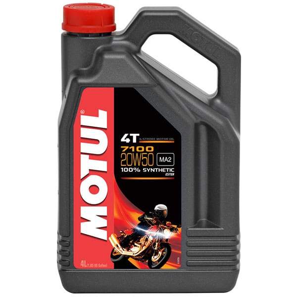 Motul, oil, lubricant, 4T, 4 stroke, motorcycle, performance, 7100