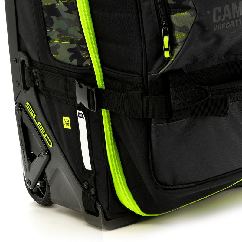 VR46, bag, travel bag, travel, trolley, wheel, kit, Suitcase