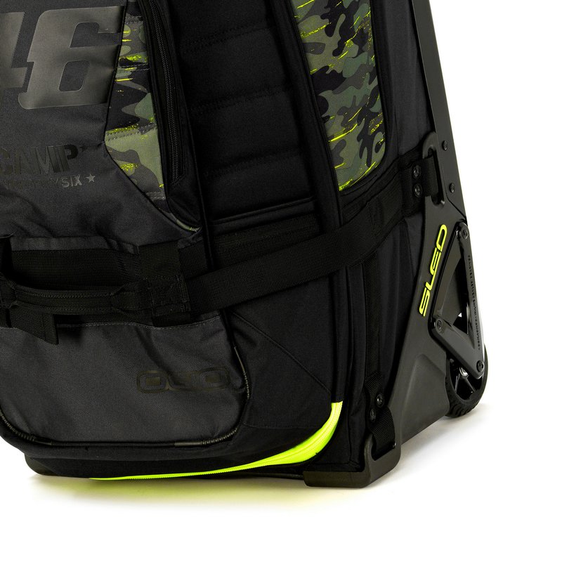 VR46, bag, travel bag, travel, trolley, wheel, kit, Suitcase