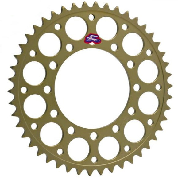 Renthal, Rear, Sprocket, Aprilia, RS250, Gold