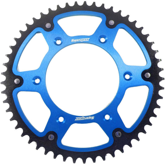 Supersprox, Yamaha, Sprocket, Rear, Stealth, Motocross, Offroad, enduro, blue