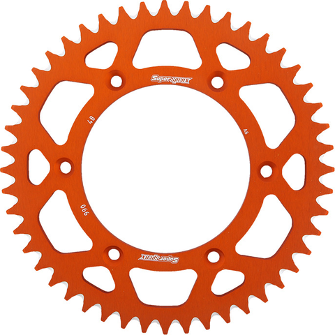 51T, Orange, Sprocket, Rear, Supersprox, KTM, Husqvarna, Aluminium