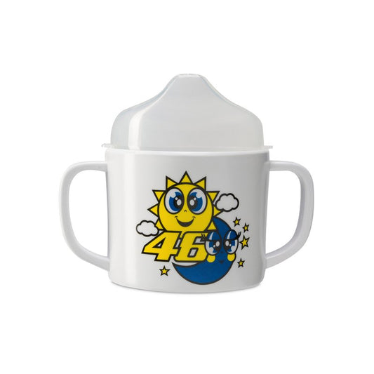 baby, toddler, cup, mug, juice, child, VR46, Rossi, Valentino Rossi, 46