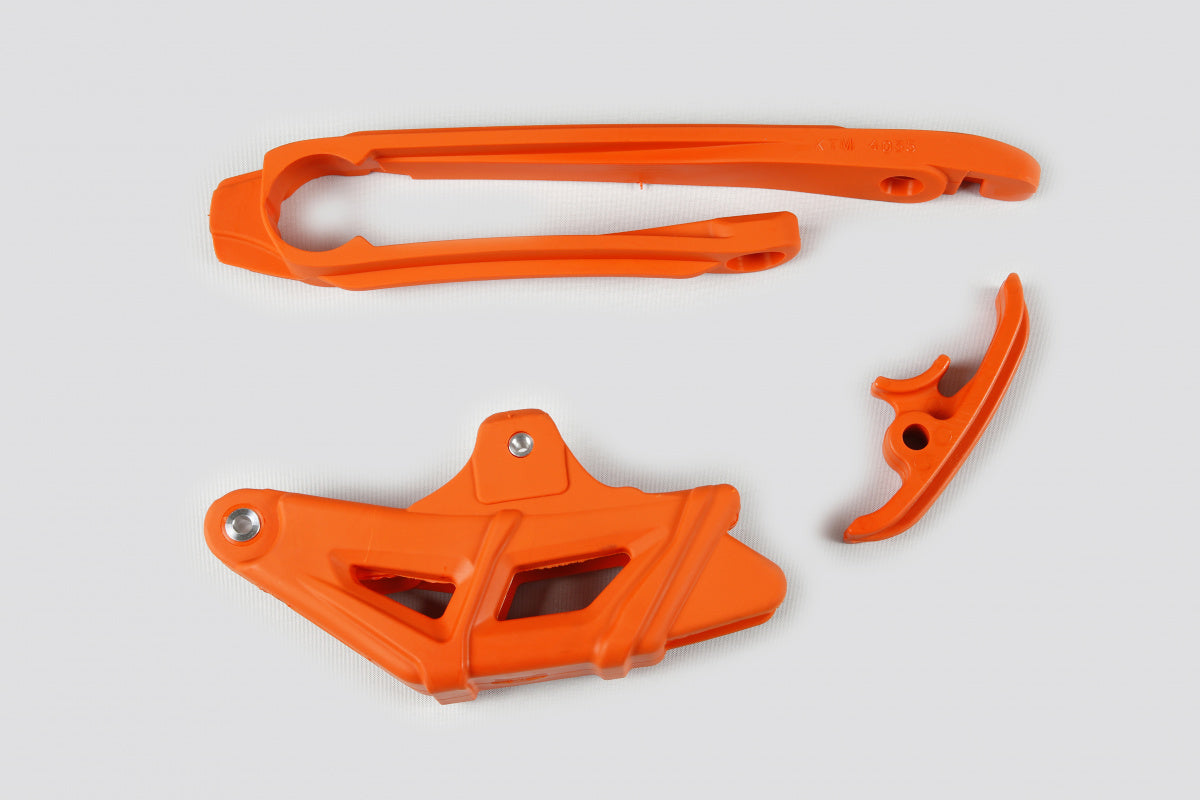 UFO - Chain Guide+Swingarm Chain Slider - KTM EXC, EXC-F 2012+