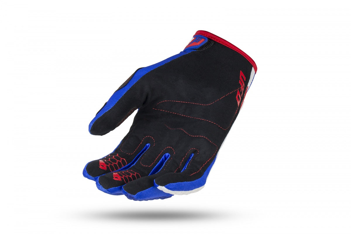 UFO - Blaze Gloves - Blue And White