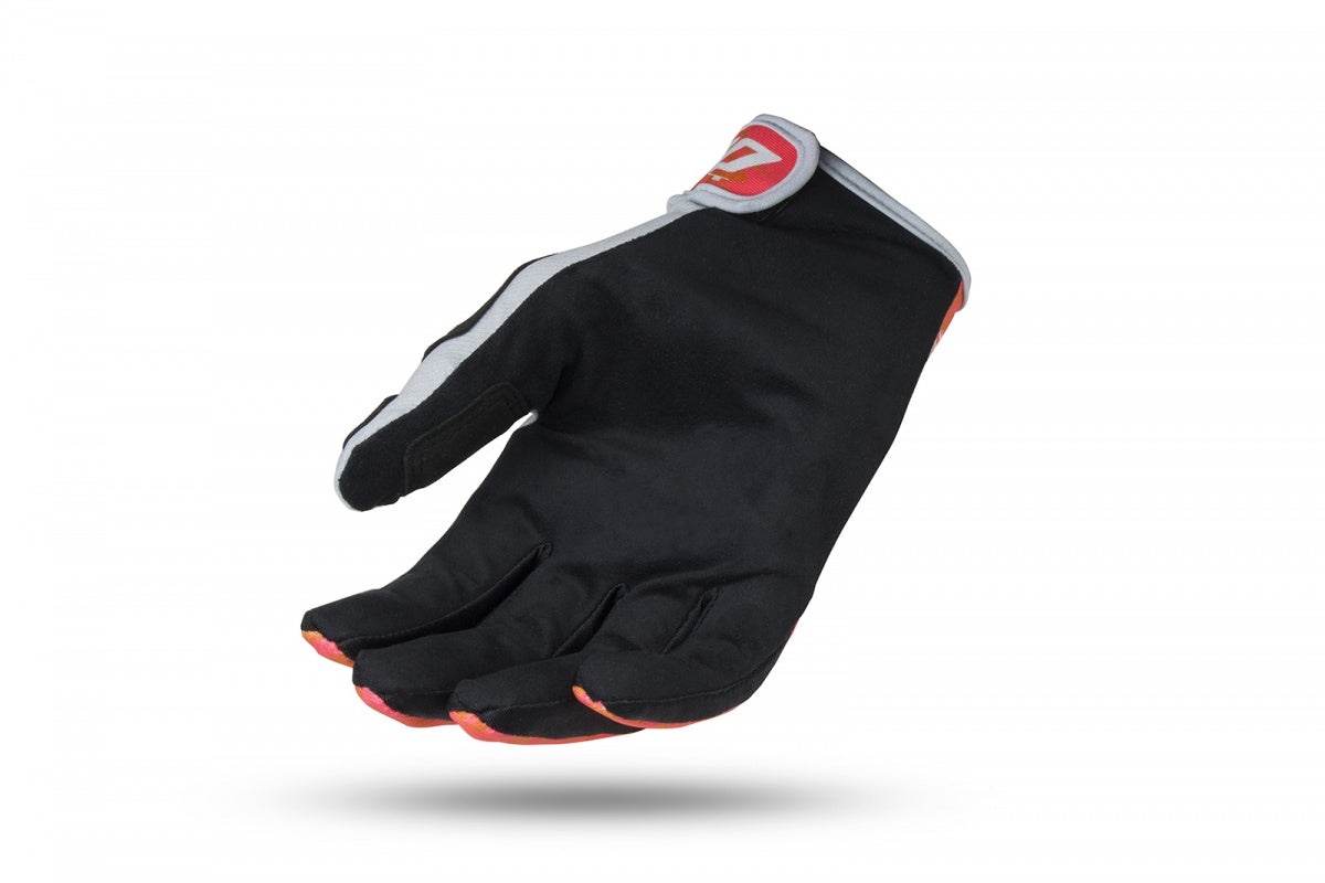 UFO - Skill Indium Gloves - Neon Red