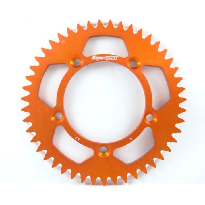 Supersprox, Rear, sprocket, aluminium, KTM65, SX, motocross, offroad