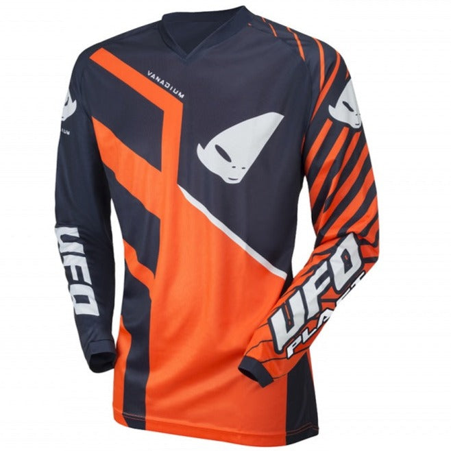 UFO - Motocross Vanadium Jersey Blue And Neon Red