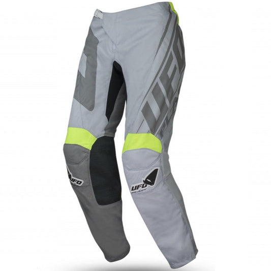 UFO - Motocross Vanadium Pants Gray And Neon Yellow