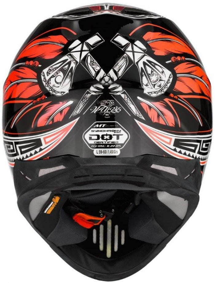 Helmet, motocross, red, MT, Enduro, offroad