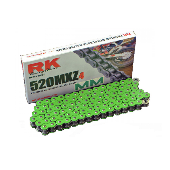 MX, motocross, off-road, enduro, motorcycle, bike, RK, Chain, Supercross, racing, green