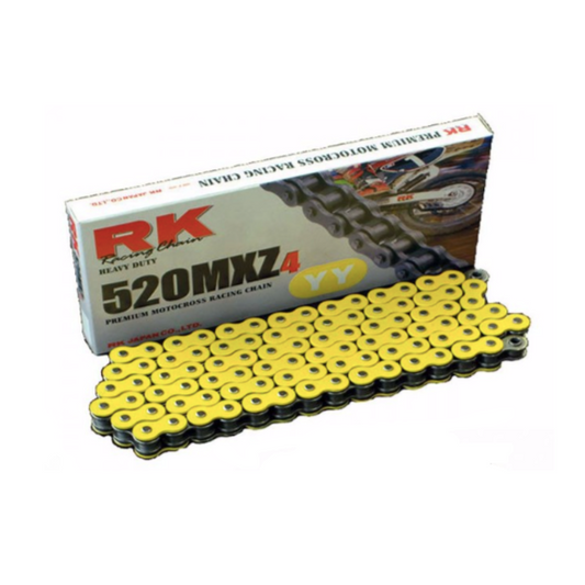 MX, motocross, off-road, enduro, motorcycle, bike, RK, Chain, Supercross, racing, yellow