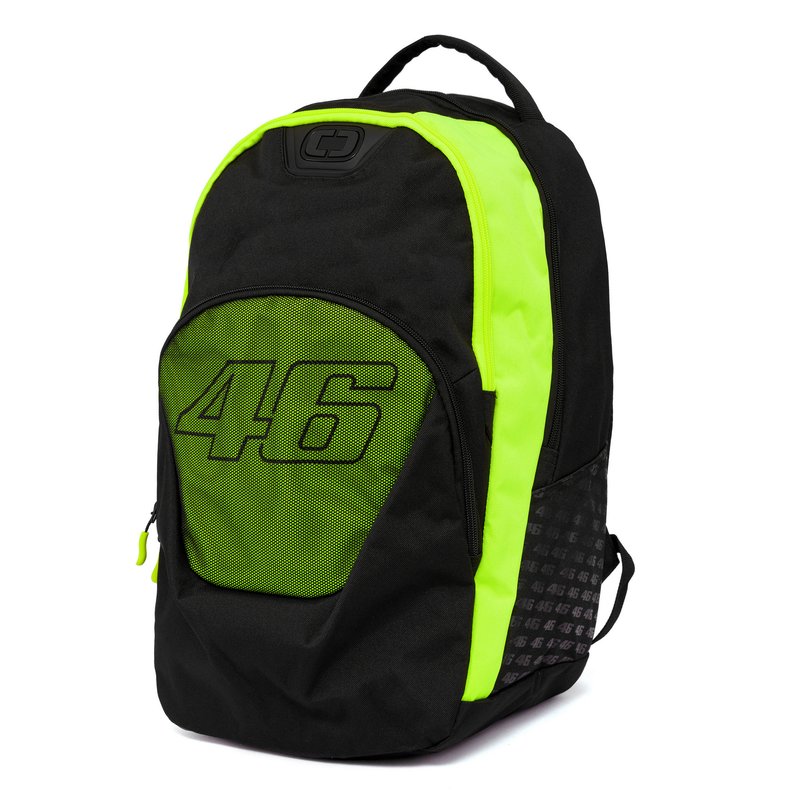 Bag, backpack, kit, travel, VR46, Rossi, 46, yellow