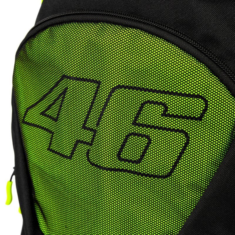 Bag, backpack, kit, travel, VR46, Rossi, 46, yellow