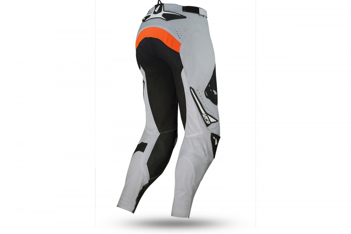 UFO - Motocross Slim Frequency Pants Gray, Black And Neon Orange