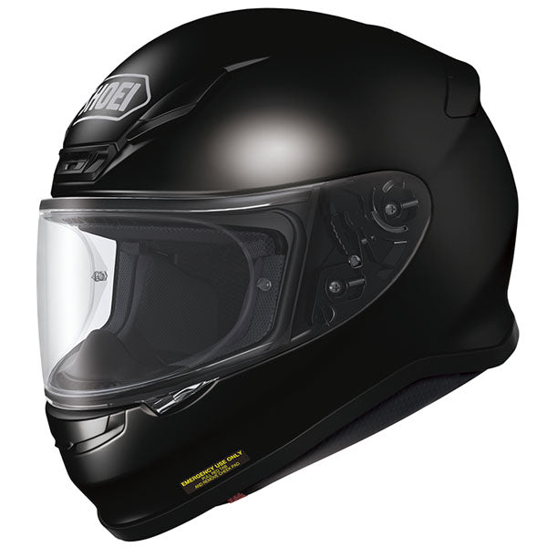 Shoei, helmet, full face, sports, superbike, road, racing, premium, safe, black